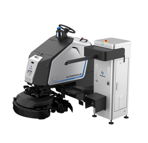 Scrubber 75 robot cleaning logistics center floor