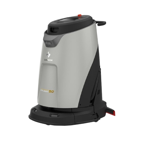 Scrubber 50 cleaning robot using an autonomous navigation system